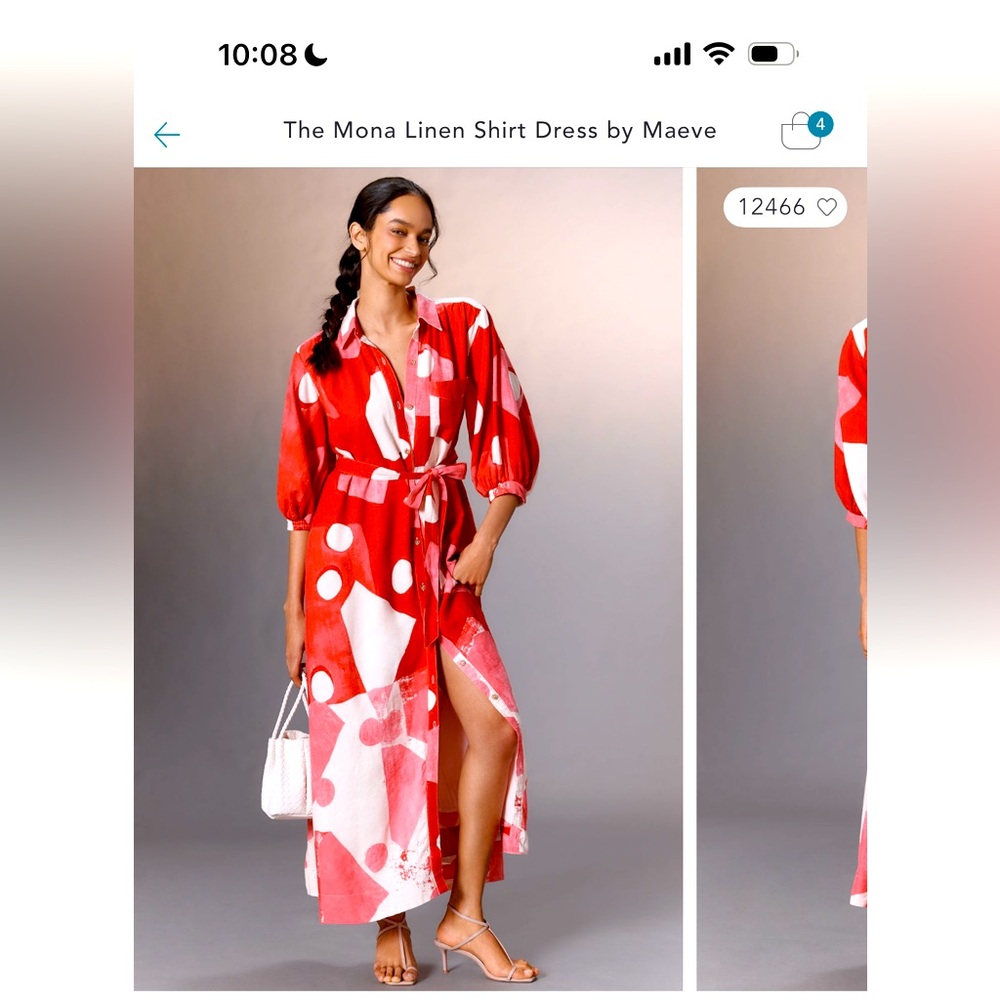 Mona linen dress by Maeve